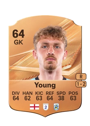 Young - 64 - Rare EA FC 27 card
