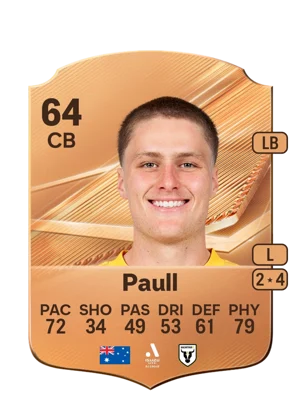 Paull - 64 - Rare EA FC 27 card