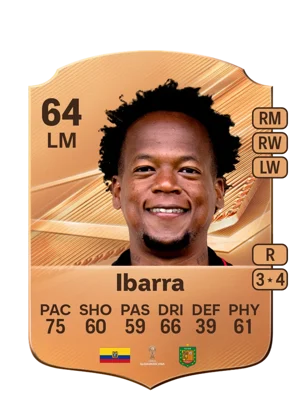 Ibarra - 64 - Rare EA FC 27 card