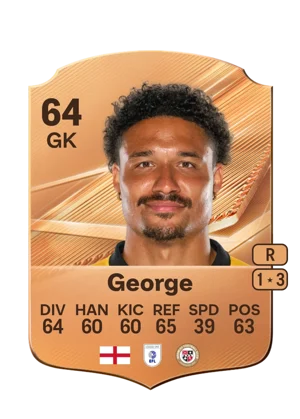 George - 64 - Rare EA FC 27 card