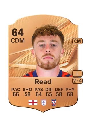 Read - 64 - Rare EA FC 27 card