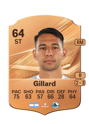 Gillard - 64 - Rare EA FC 27 card