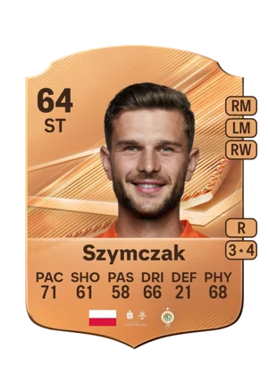 Szymczak - 64 - Rare EA FC 27 card