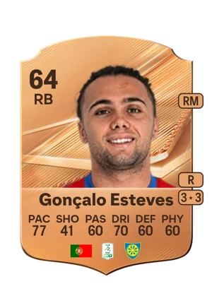 Gonçalo Esteves - 64 - Rare EA FC 27 card