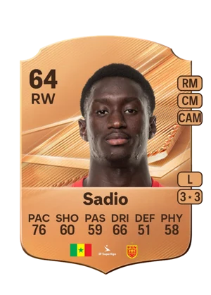 Sadio - 64 - Rare EA FC 27 card