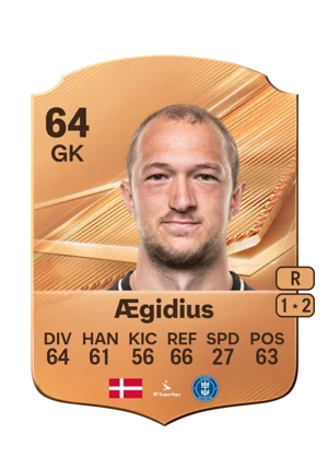 Ægidius - 64 - Rare EA FC 27 card