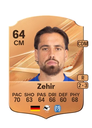 Zehir - 64 - Rare EA FC 27 card