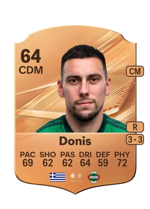 Donis - 64 - Rare EA FC 27 card