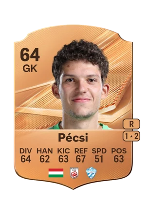 Pécsi - 64 - Rare EA FC 27 card