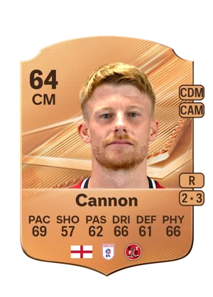 Cannon - 64 - Rare EA FC 27 card