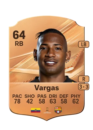 Vargas - 64 - Rare EA FC 27 card