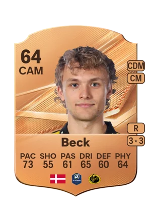 Beck - 64 - Rare EA FC 27 card