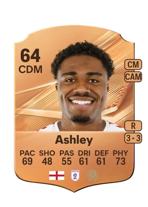 Ashley - 64 - Rare EA FC 27 card