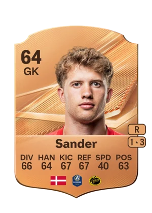 Sander - 64 - Rare EA FC 27 card