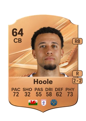 Hoole - 64 - Rare EA FC 27 card