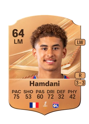 Hamdani - 64 - Rare EA FC 27 card