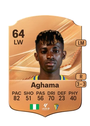 Aghama - 64 - Rare EA FC 27 card