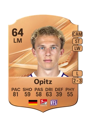 Opitz - 64 - Rare EA FC 27 card