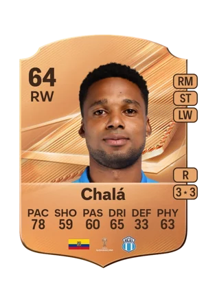 Chalá - 64 - Rare EA FC 27 card