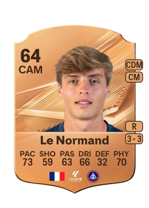Le Normand - 64 - Rare EA FC 27 card