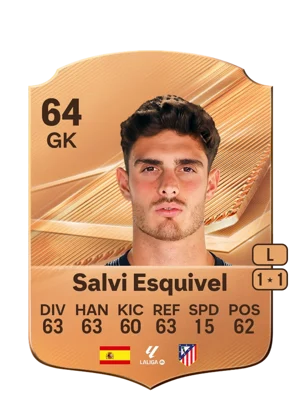 Salvi Esquivel - 64 - Rare EA FC 27 card
