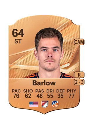Barlow - 64 - Rare EA FC 27 card