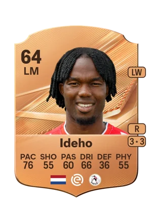 Ideho - 64 - Rare EA FC 27 card