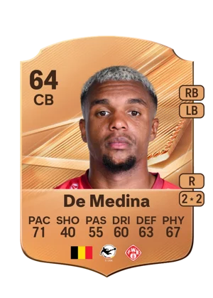 De Medina - 64 - Rare EA FC 27 card