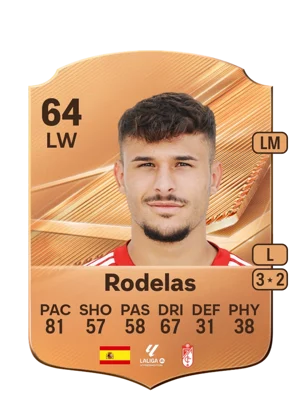 Rodelas - 64 - Rare EA FC 27 card