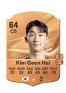 Kim Geon Hui - 64 - Rare
