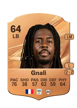 Gnali - 64 - Rare EA FC 27 card