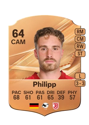 Philipp - 64 - Rare EA FC 27 card