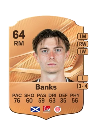 Banks - 64 - Rare EA FC 27 card