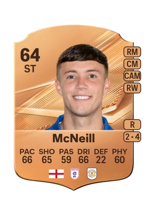McNeill - 64 - Rare EA FC 27 card