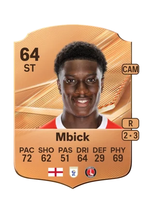 Mbick - 64 - Rare EA FC 27 card