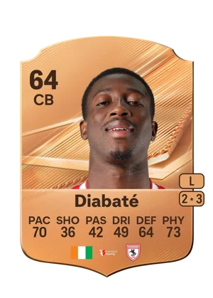 Diabaté - 64 - Rare EA FC 27 card