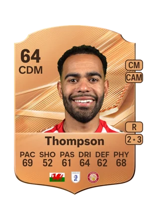 Thompson - 64 - Rare EA FC 27 card