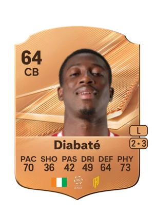 Diabaté - 64 - Rare EA FC 27 card