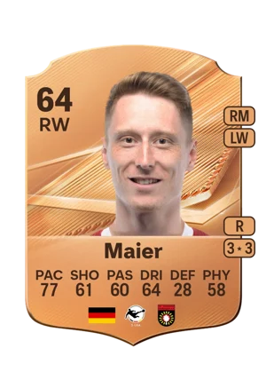 Maier - 64 - Rare EA FC 27 card