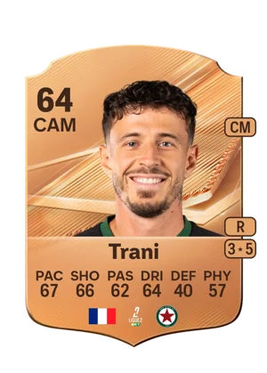 Trani - 64 - Rare EA FC 27 card
