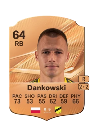 Dankowski - 64 - Rare EA FC 27 card