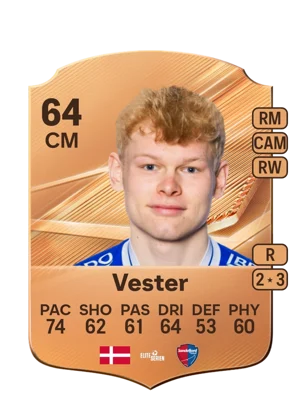 Vester - 64 - Rare EA FC 27 card