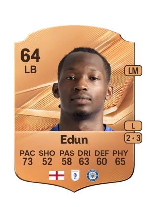 Edun - 64 - Rare EA FC 27 card