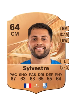 Sylvestre - 64 - Rare EA FC 27 card