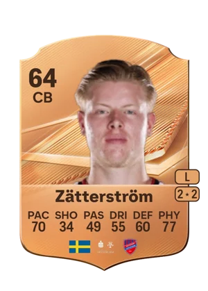 Zätterström - 64 - Rare EA FC 27 card