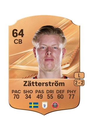 Zätterström - 64 - Rare EA FC 27 card