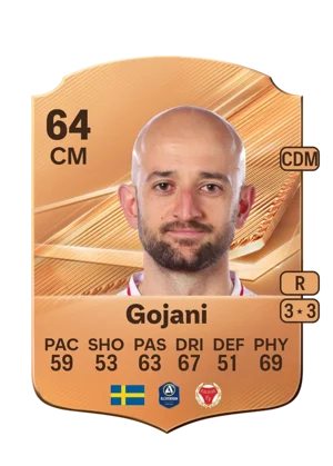 Gojani - 64 - Rare EA FC 27 card