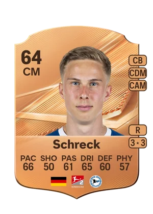 Schreck - 64 - Rare EA FC 27 card