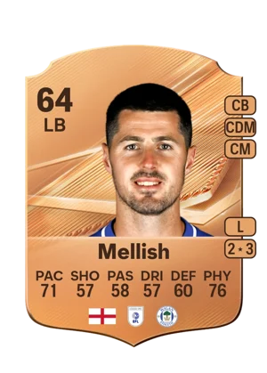Mellish - 64 - Rare EA FC 27 card