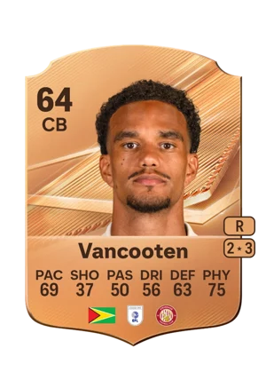 Vancooten - 64 - Rare EA FC 27 card